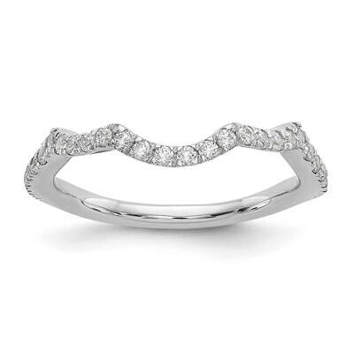 True Origin 1/3 Carat Diamond Vs/Si D E F Wedding Band 14k White Gold RM2334B-035-WAA, MPN: RM2334B…