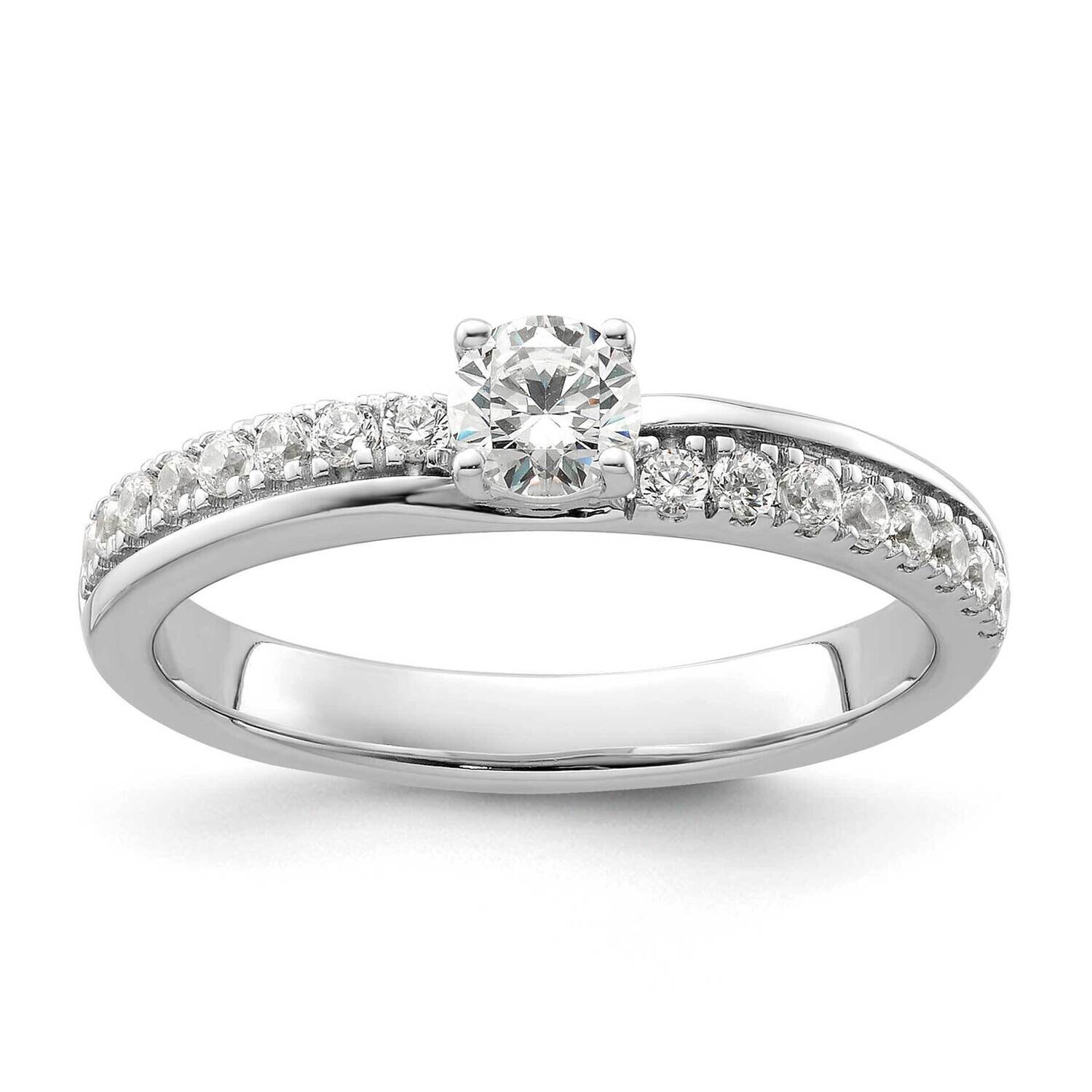 Diamond Two Promises Complete Eng Ring 14k White Gold RM9210E-026-WAA, MPN: RM9210E-026-WAA, 883957…