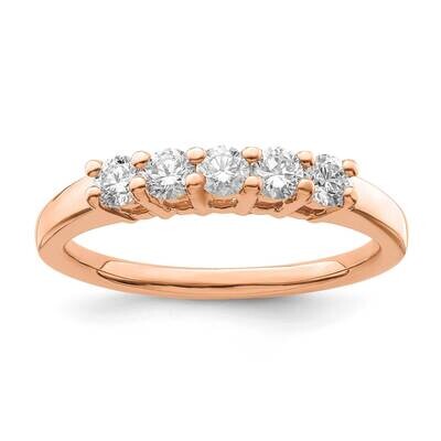 r 5-Stone Diamond Band Ring Mounting 14k Gold RM3174B-050-RAA, MPN: RM3174B-050-RAA,