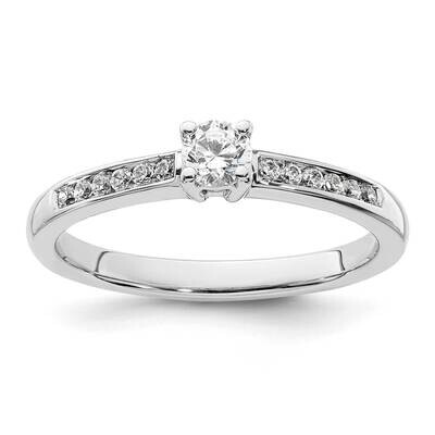 Diamond Si1/Si2 G H I Round Complete Eng Ring 14k White Gold RM2578E-020-WAA, MPN: RM2578E-020-WAA,…