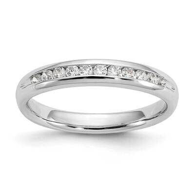 11-Stone Holds 11-1.7mm Round Channel Band Ring Mounting 14k White Gold RM3321B-025-WAA, MPN: RM332…