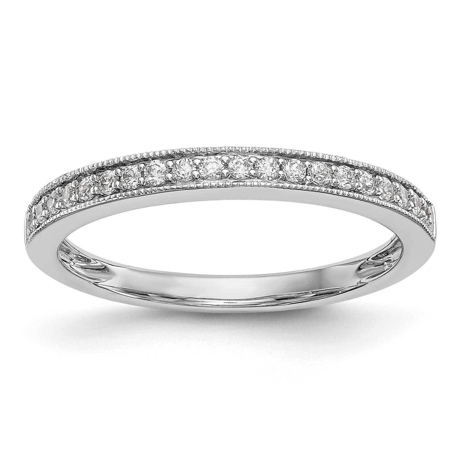 Wedding Band Ring Mounting 14k White Gold RM2878B-016-CWAA