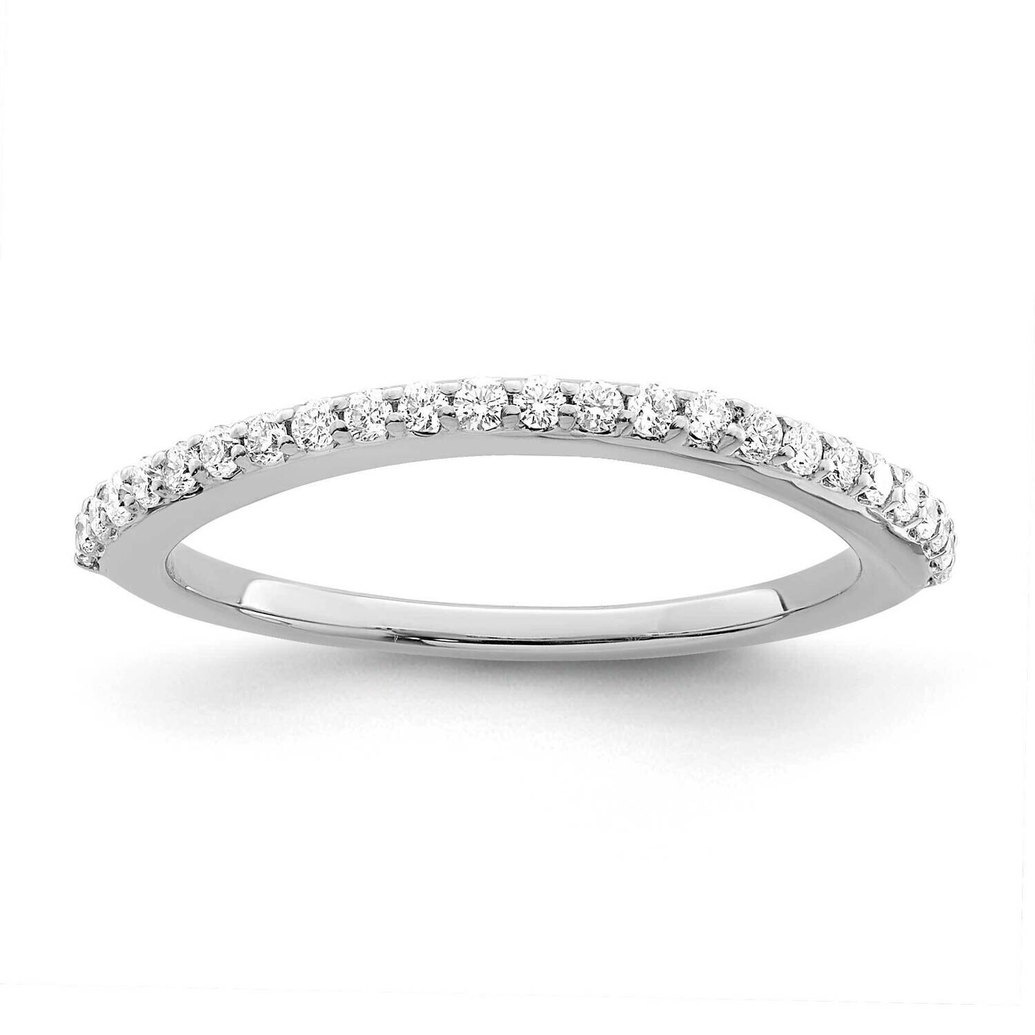 True Origin 1/4 Carat Diamond Vs/Si D E F Wedding Band 14k White Gold RM2335B-025-WAA, MPN: RM2335B…