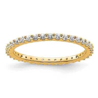 Shared Prong 1/2 Carat Diamond Complete Eternity Band 14k Polished Gold ET0001-050-6Y4, MPN: ET0001…