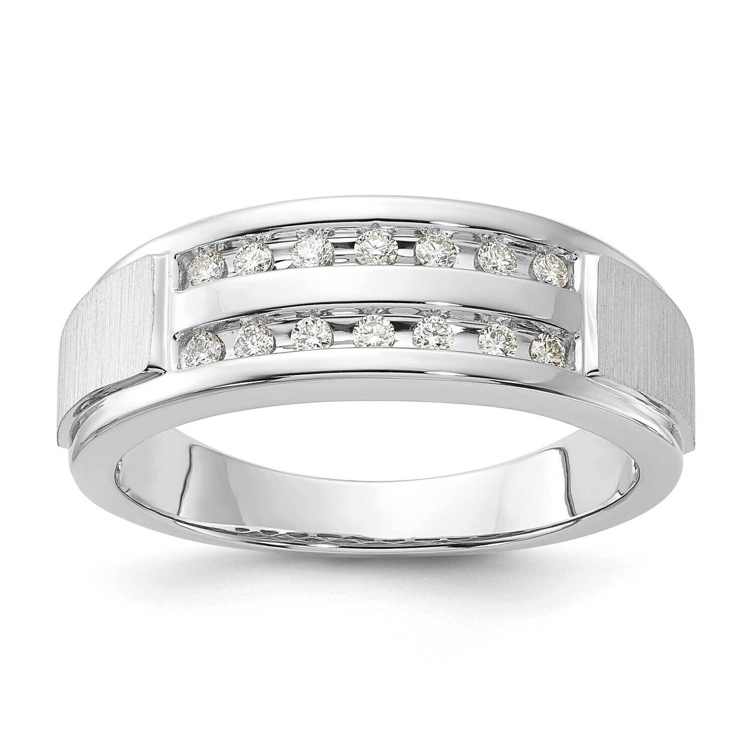 Diamond Ring 10k White Gold RM9637-021-WAA