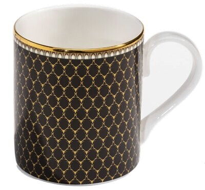 Halcyon Days GC Antler Trellis Black Gold Mug BCGAT02MGG, MPN: BCGAT02MGG, 5060171154235