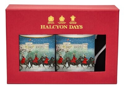Halcyon Days TR Life Guards in the Snow Blue Mug Set x 2 BCTLS10MSG, MPN: BCTLS10MSG, 5056327813583