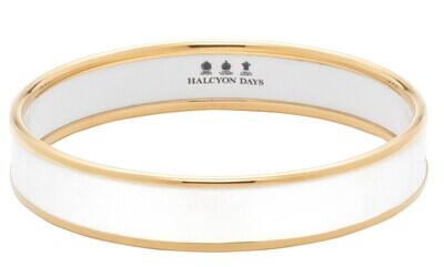Halcyon Days 1cm Cream Gold Small Bangle PBPLA0410GS, MPN: PBPLA0410GS, 5060171122135
