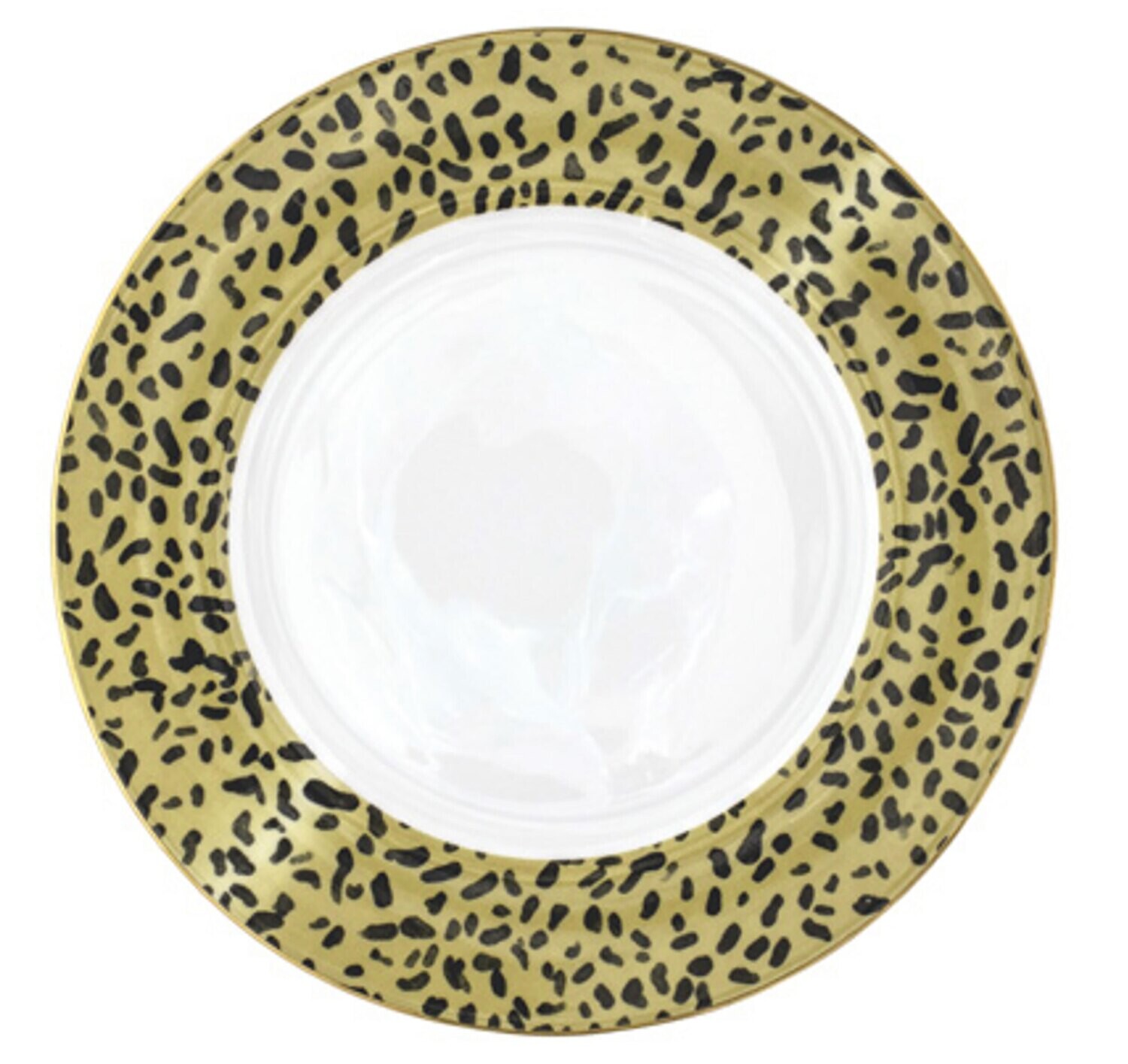 Halcyon Days TR Leopard 6 Inch Plate BCTRA016PG