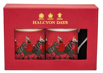 Halcyon Days TR Life Guards in the Snow Red Mug Set x 2 BCTLS06MSG, MPN: BCTLS06MSG, 5056327813590