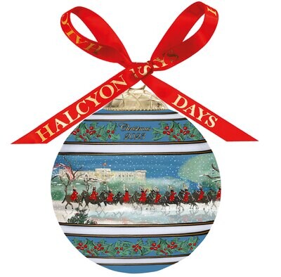Halcyon Days 2023 Dated TR Life Guards in the Snow 3 Inch Bauble Ornament BCCH2301XBN, MPN: BCCH230…