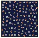 Halcyon Days TR Jewels 90 x 90 100% Silk Scarf SATRJ01SS90, MPN: SATRJ01SS90, 5056327813668