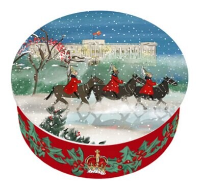 Halcyon Days TR Life Guards in the Snow Round Trinket Box BCTLS10RBG, MPN: BCTLS10RBG, 5056327813408