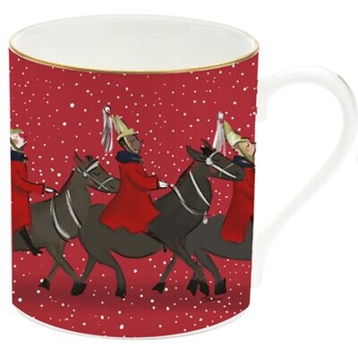 Halcyon Days TR Life Guards in the Snow Mug Red BCTLS06MGG, MPN: BCTLS06MGG, 5056327813385