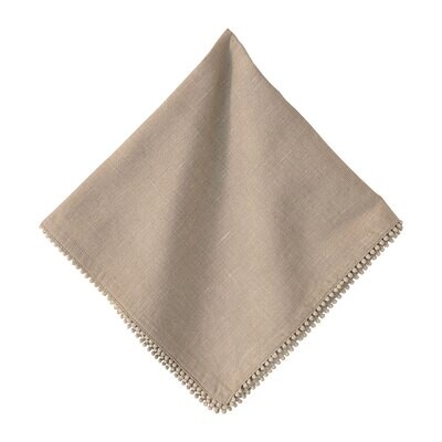 Juliska Berry Trim Flax Napkin LB92/66, MPN: LB92/66, 810090269634