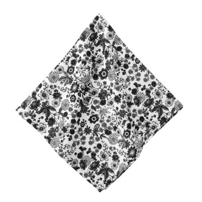 Juliska Field of Flowers Black Napkin LB48/03, MPN: LB48/03, 810090265810