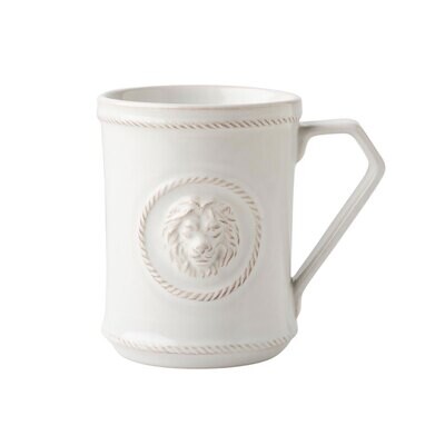 Juliska Berry &amp; Thread Whitewash Cupfull of Courage Mug JA117/W, MPN: JA117/W, 815261026078