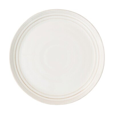 Juliska Bilbao Whitewash Dinner Plate KC01/10, MPN: KC01/10, 810113170251