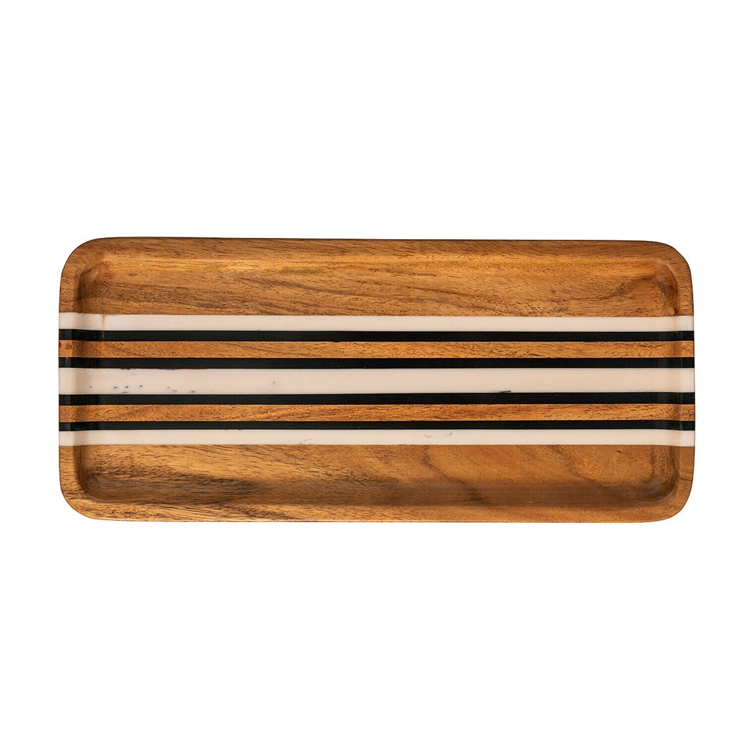 Juliska Stonewood Stripe Rectangle Tray ST01/390, MPN: ST01/390, 810090264981