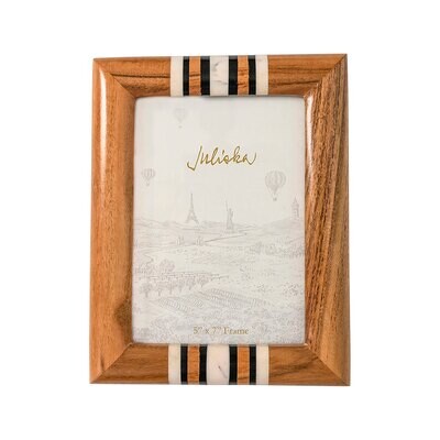 Juliska Stonewood Stripe 5 Inch x 7 Inch Frame SF03/390, MPN: SF03/390, 810090264936