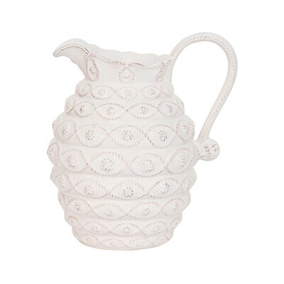 Juliska Jardins Du Monde Whitewash Pitcher Vase JMX65BX/10, MPN: JMX65BX/10, 810090264745