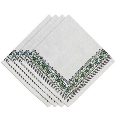 Juliska Veronica Beard Bohemian Vine Napkin Set of 4 VBF91/88, MPN: VBF91/88, 810090266671