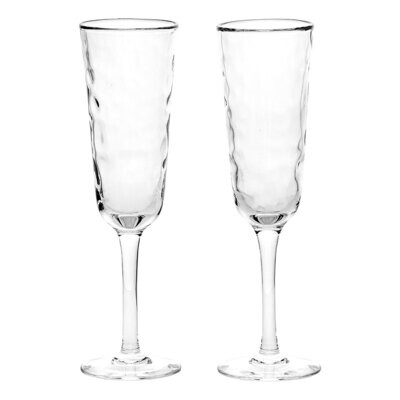 Juliska Puro Toasting Flute Set of 2 PG109SET/C, MPN: PG109SET/C, 810090266206