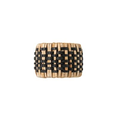 Juliska Woven Black Napkin Ring LR72/03, MPN: LR72/03, 810090265421