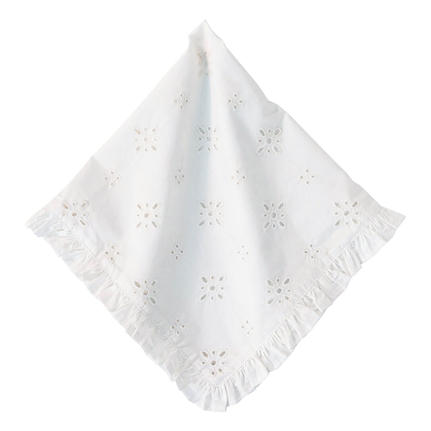 Juliska Eyelet White Napkin LB91/130, MPN: LB91/130, 810090269597