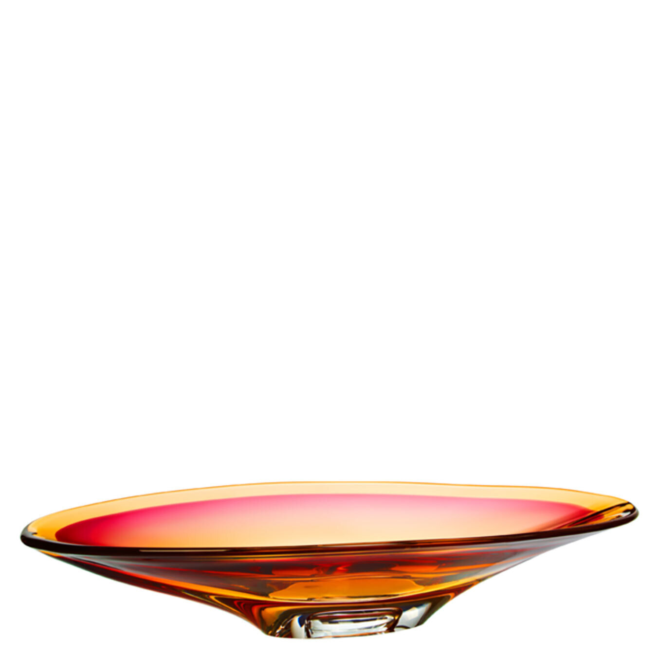 Kosta Boda Vision Dish Pink Amber 7071001, MPN: 7071001, 7391533710010
