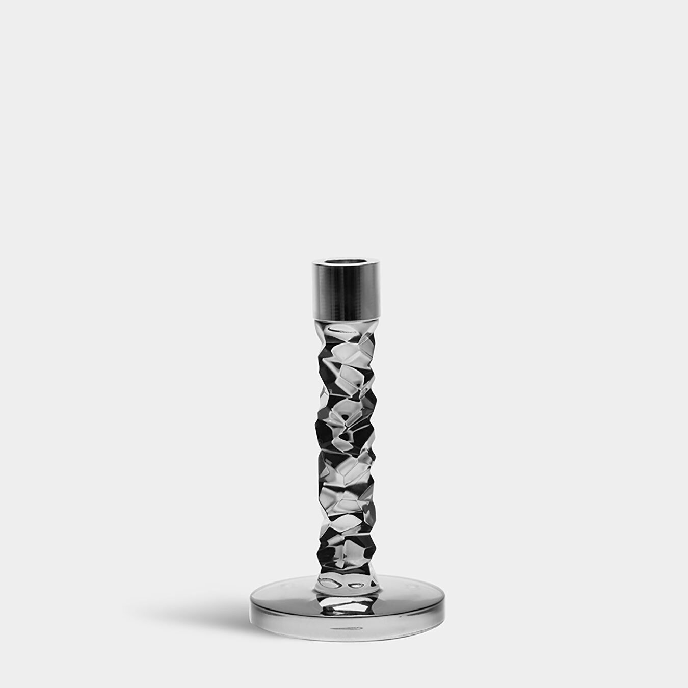 Orrefors Carat Graphite Candlestick Small 6590173, MPN: 6590173, 7321646091119