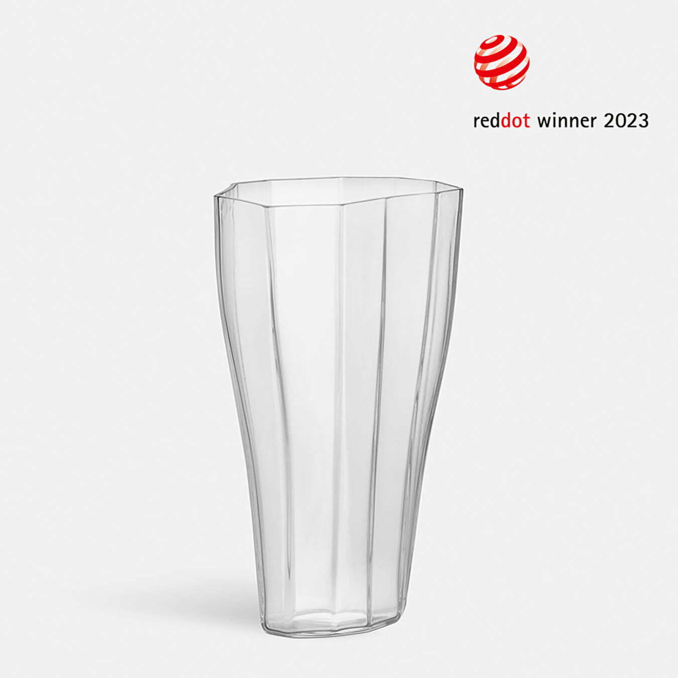Orrefors Reed Vase Clear Medium 6540902