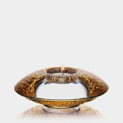 Orrefors Discus Gold Votive 6483163, MPN: 6483163, 7321646006632