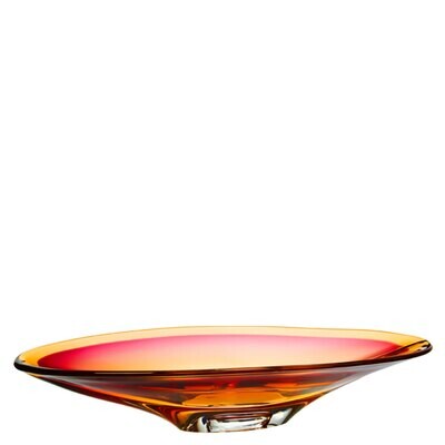 Kosta Boda Vision Dish Pink Amber 7071001, MPN: 7071001, 7391533710010