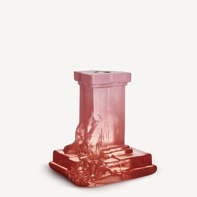 Kosta Boda Rocky Baroque Candlestick Spicy Rose Medium 7062319, MPN: 7062319, 7321646096572