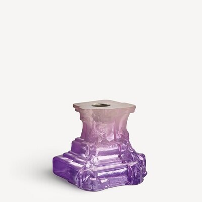 Kosta Boda Rocky Baroque Candlestick Lilac Haze Small 7062103, MPN: 7062103, 7321646071128