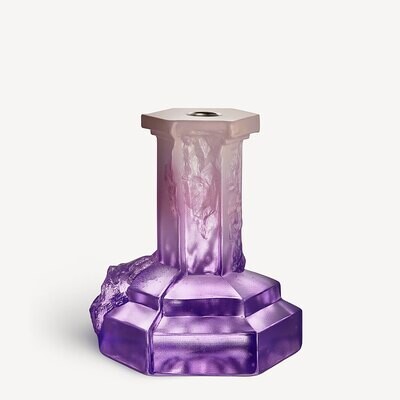 Kosta Boda Rocky Baroque Candlestick Lilac Haze Large 7062105, MPN: 7062105, 7321646071142