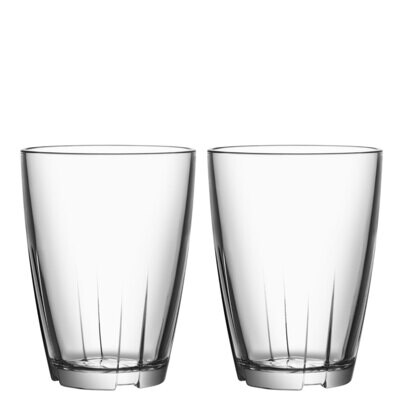 Kosta Boda Bruk Tumbler Clear Large 2-Pack 7091611, MPN: 7091611, 7321646022984