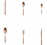 Sambonet Hannah Vintage Copper 5 Pcs Place Setting S.H. 52420C93, MPN: 52420C93, 790955052000