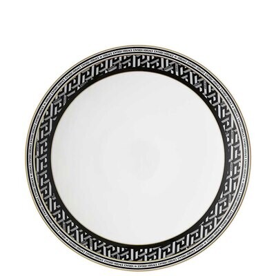 Versace La Greca Signature Black Gourmet Plate 19335-403765-10978, MPN: 19335-403765-10978, 7909551…