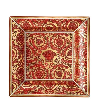Versace Medusa Garland Red Tray 14240-409958-25828, MPN: 14240-409958-25828, 790955192225
