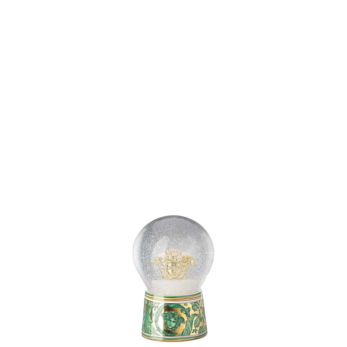 Versace Medusa Garland Green Medusa Garland Green Snow Globe Small 14498-409959-27560, MPN: 14498-4…