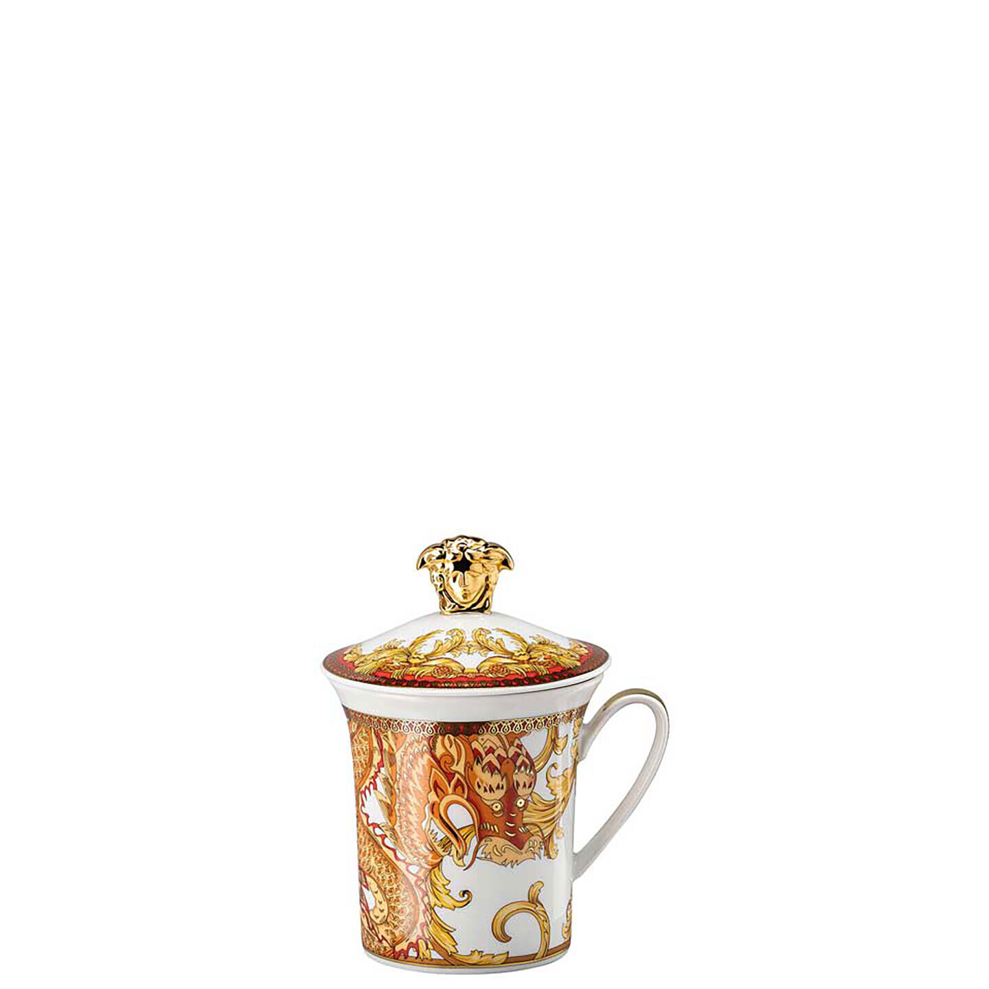 Versace 30 Years Asian Dream Mug with Lid 19315-403632-28700, MPN: 19315-403632-28700, 790955192553
