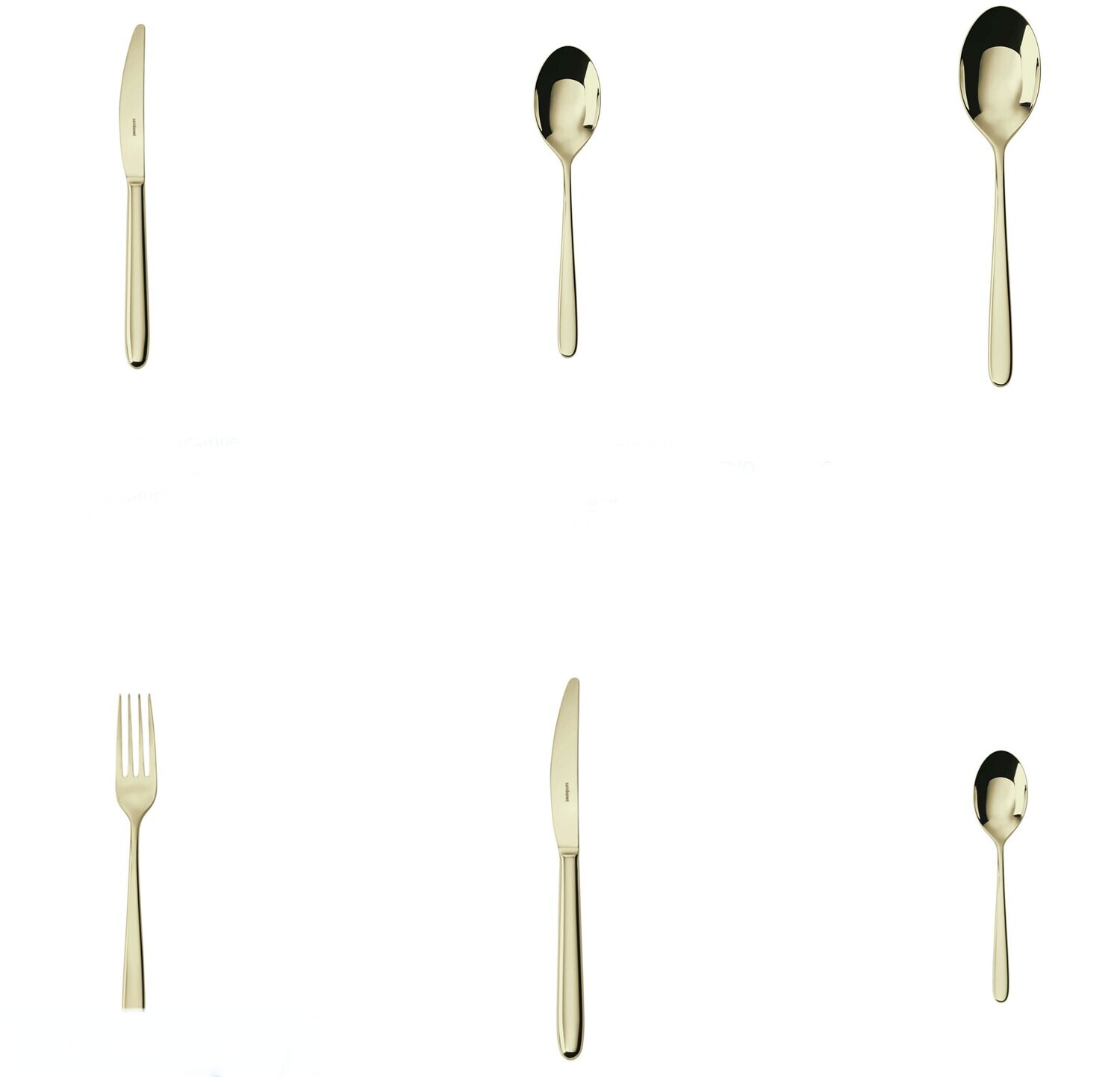 Sambonet Hannah Vintage Champagne 5 Pcs Place Setting S.H. 52420P93, MPN: 52420P93,