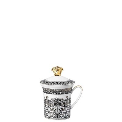 Versace 30 Years Marqueterie Mug with Lid 19315-409618-28700, MPN: 19315-409618-28700, 790955192751