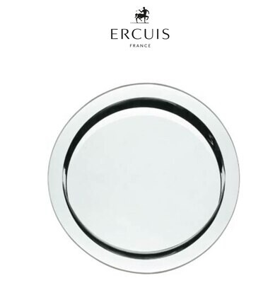 Ercuis France Saturne Round Tray Silver-plated 15 in-DIA F544460-35, MPN: F544460-35, 790955050204