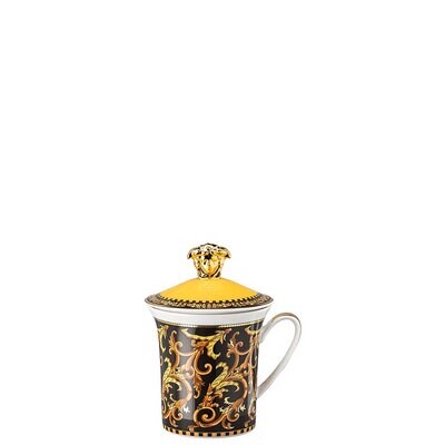Versace 30 Years Barocco Mug with Lid 19315-409606-28700, MPN: 19315-409606-28700, 790955192706