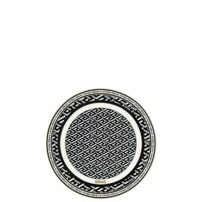 Versace La Greca Signature Black Lid Tray Trivet for Bowl 19335-403765-10552, MPN: 19335-403765-105…
