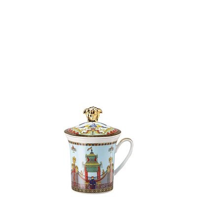 Versace 30 Years Marco Polo Mug with Lid 19315-406635-28700, MPN: 19315-406635-28700, 790955192676