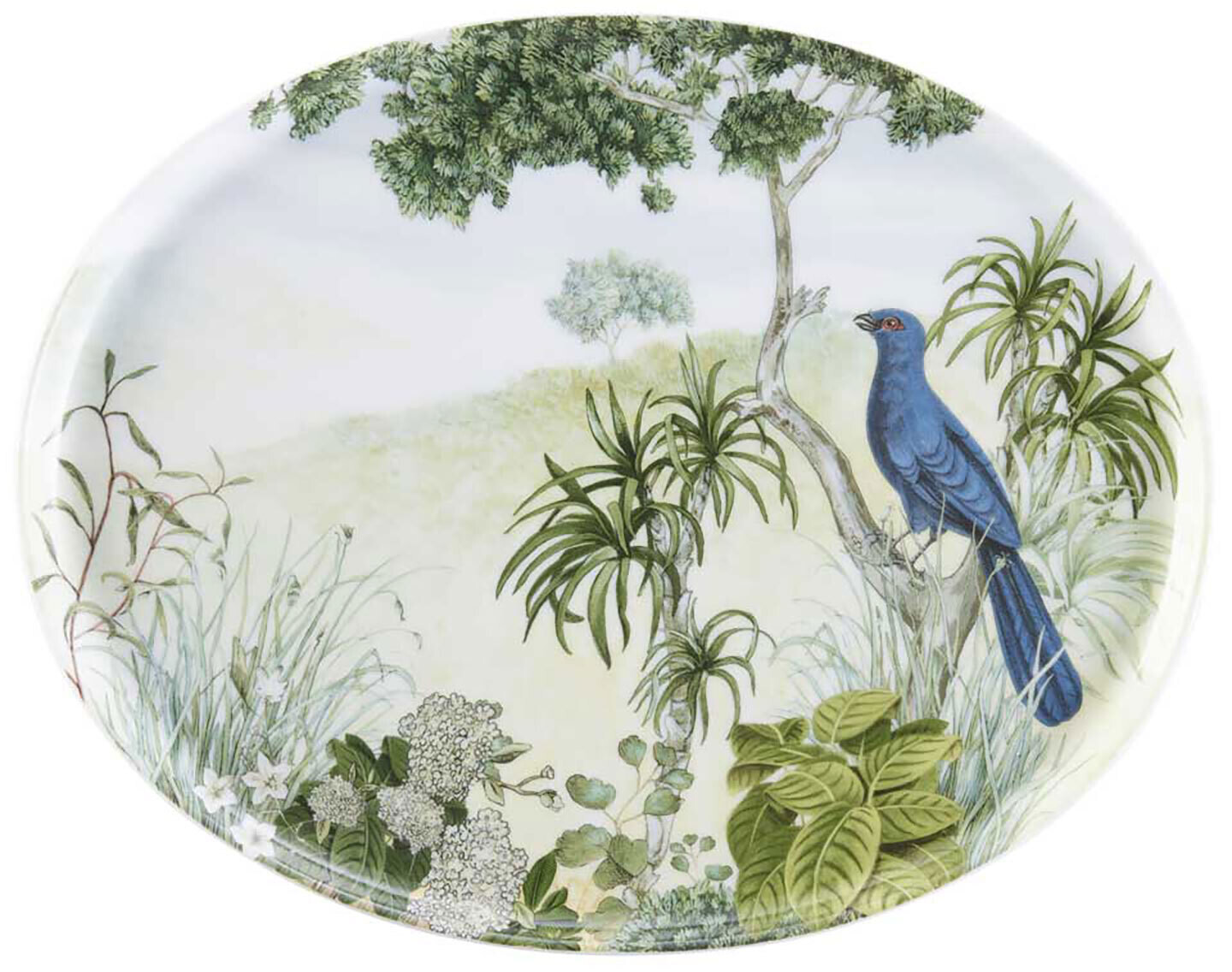 Raynaud Limoges Eden Oval tray blue 8.2677 x 5.78739 in. 0934-33-619821, MPN: 0934-33-619821, 79095…